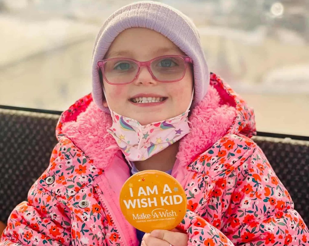 Wish Kid Scottlyn on her wish trip